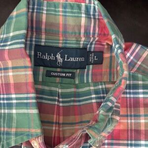 Ralph Lauren Colorful Plaid Button-Down